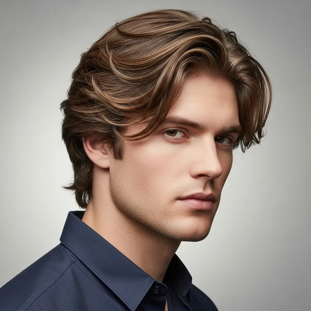 Medium Length Layered Waves