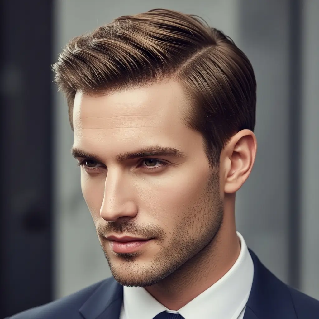 Side Part for Thin Hair
