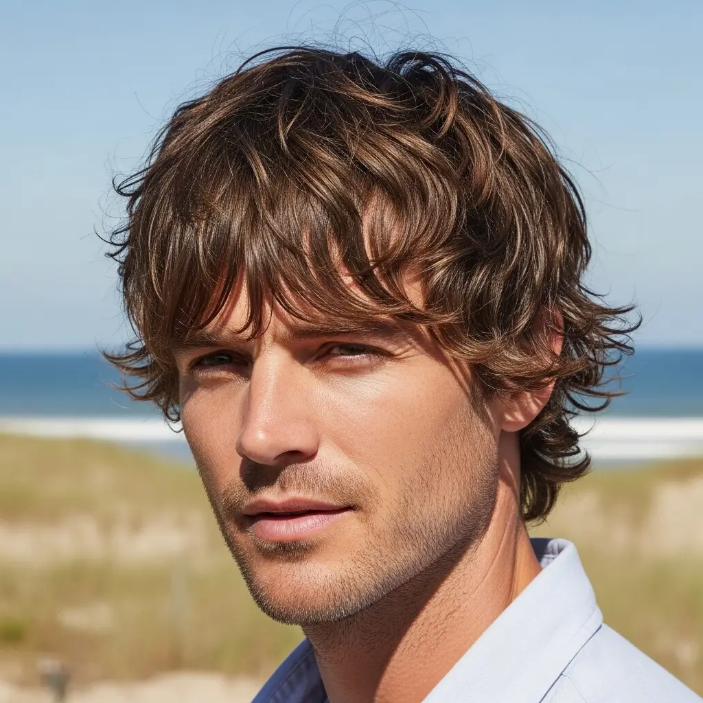 Tousled Fringe with Layers