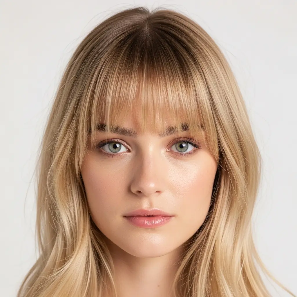 1. Soft Wispy Curtain Bangs  Delicate, Feathery, and Universally Flattering
