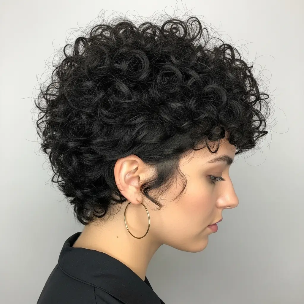 1. The Curly Pixie Cut A Bold and Beautiful Shape for Natural Texture
