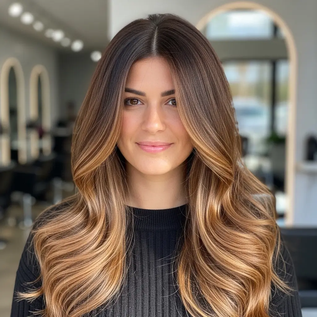 10. Brunette Balayage Hair