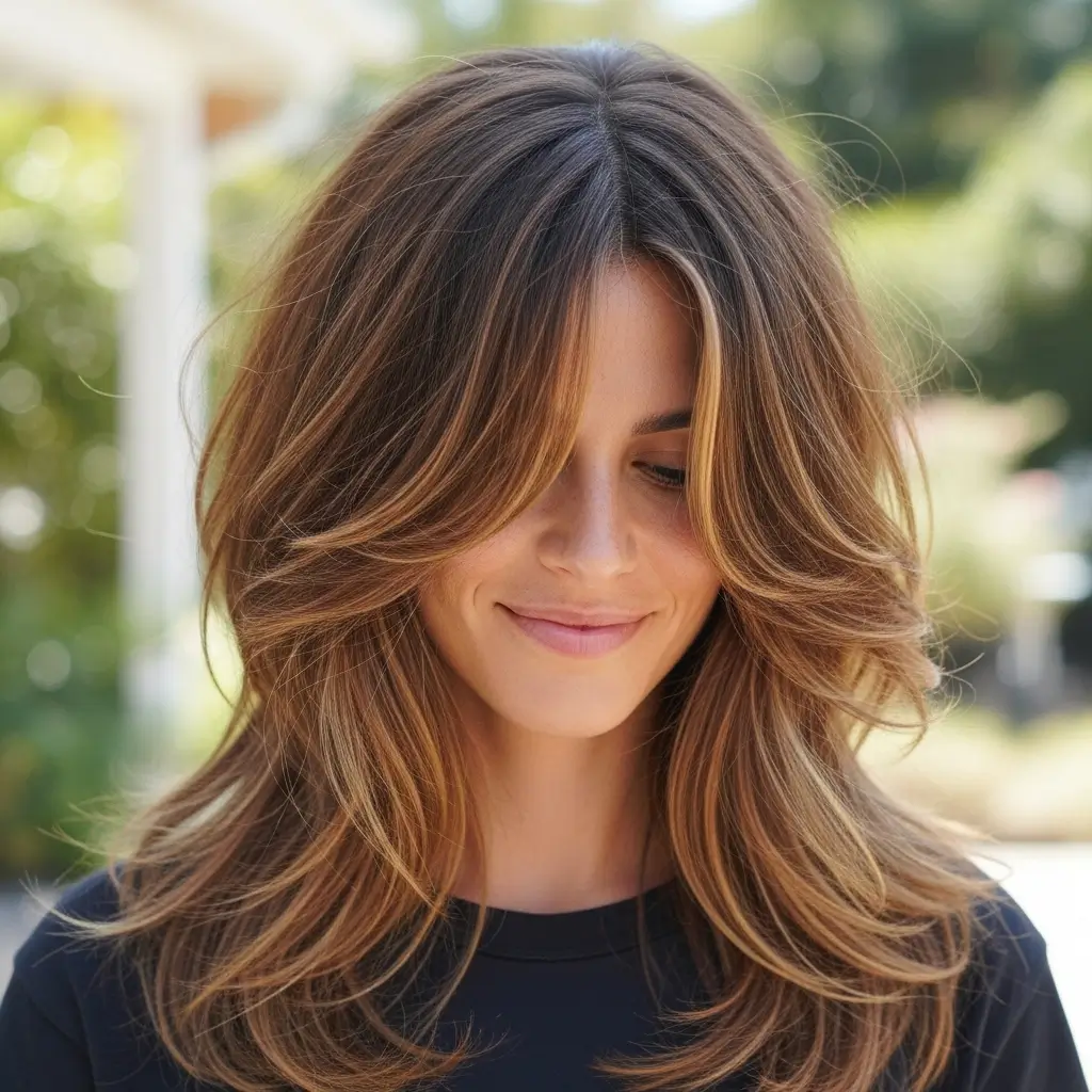 10. Layered Long Shag Haircut