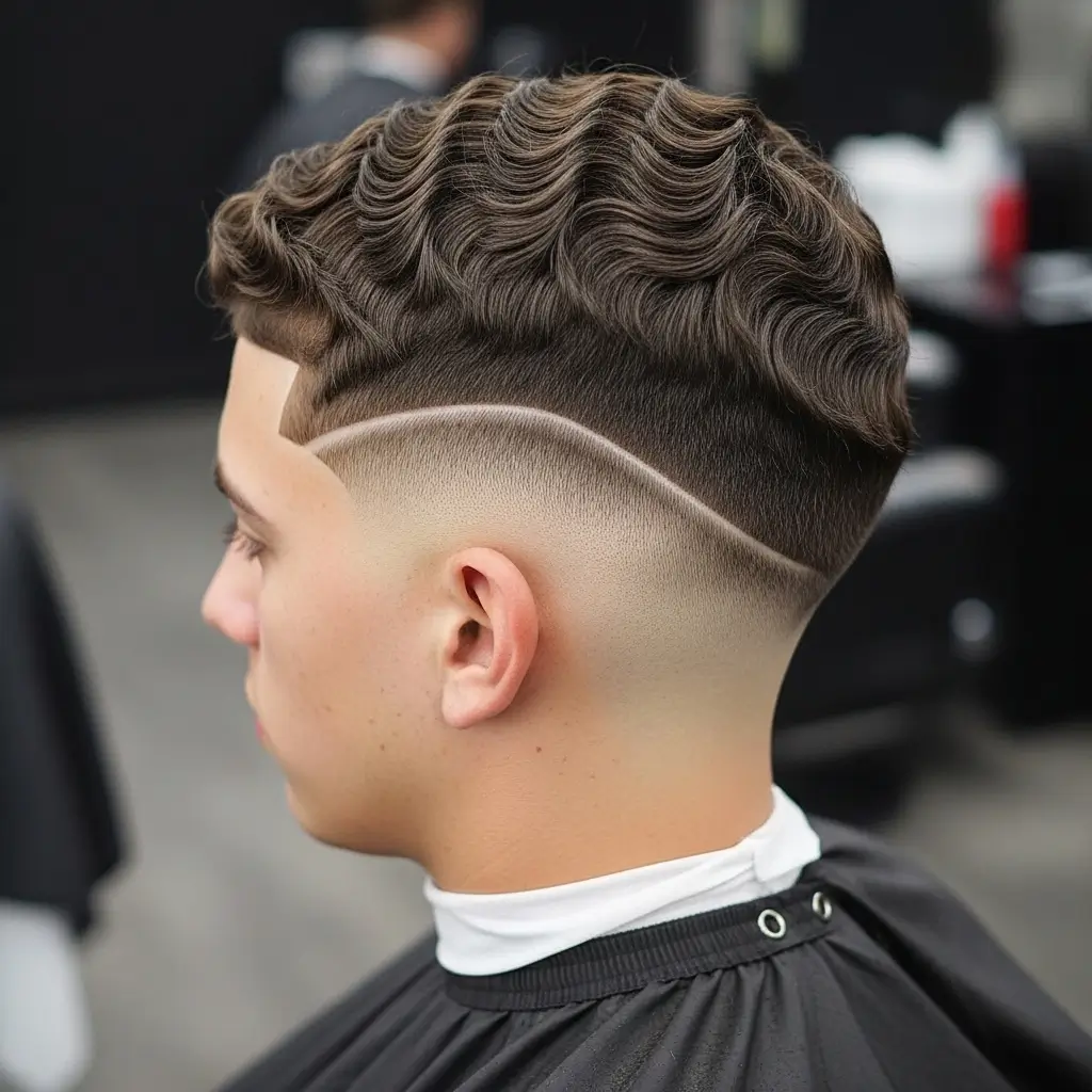 10. Mid Fade With Waves  Clean, Fresh, and Incredibly Sharp