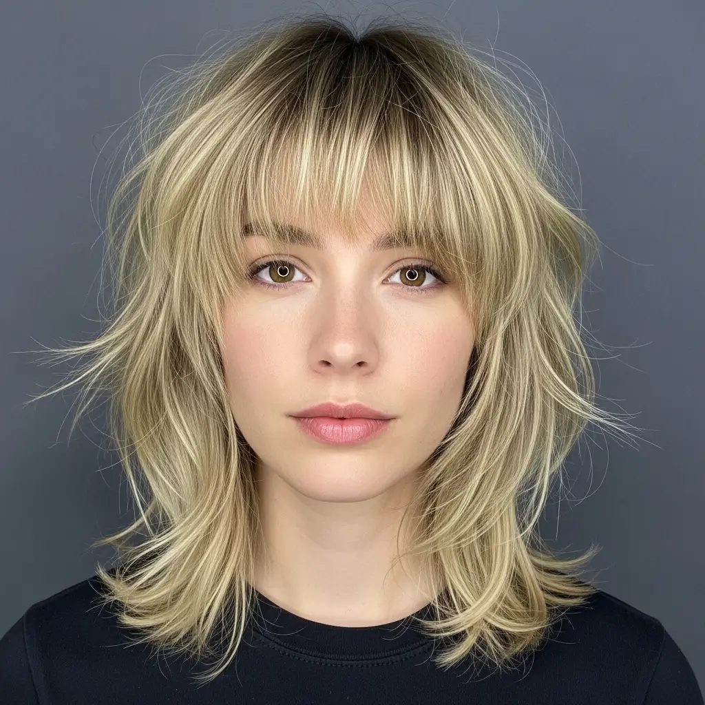 10. Shaggy Long Bob Textured Layers That Add Incredible Personality