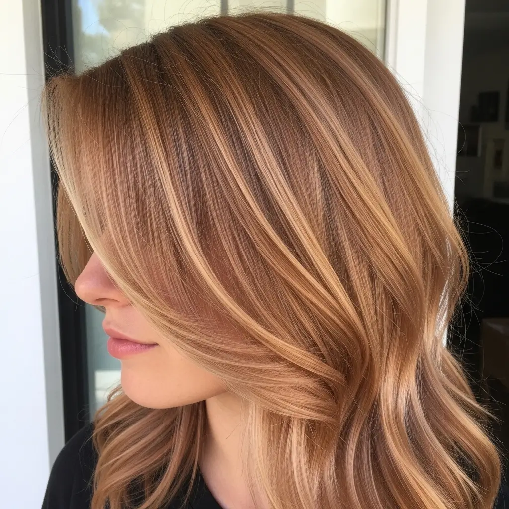 10. Strawberry Blonde Highlights