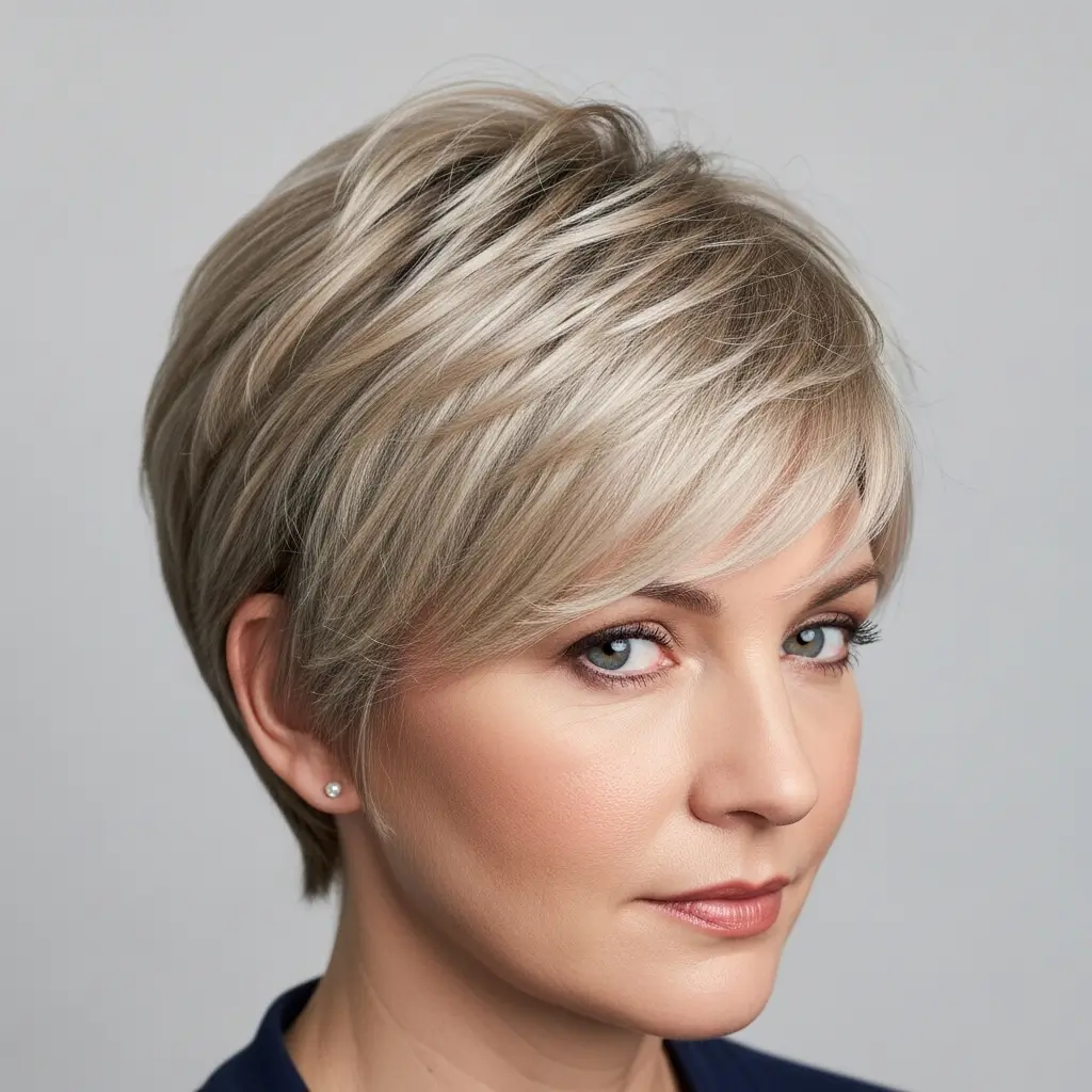 10. The Soft Pixie with Wispy Ends