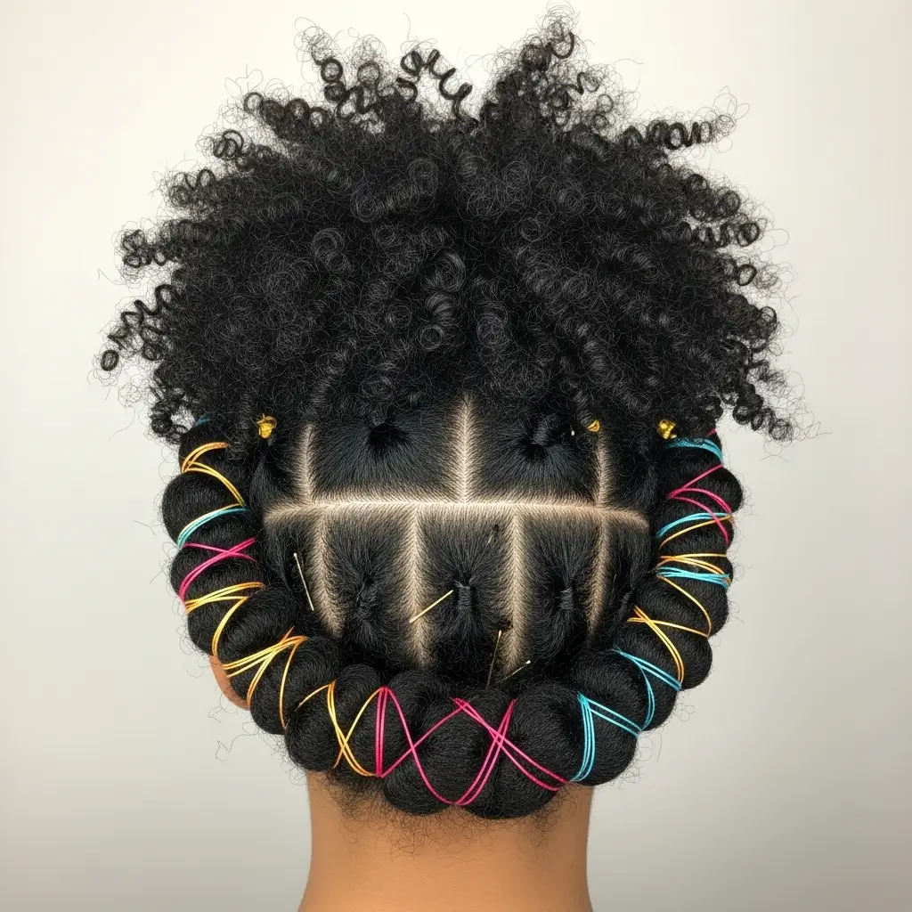10. Two-Strand Twist Updo  Natural, Elegant, and Celebration-Ready