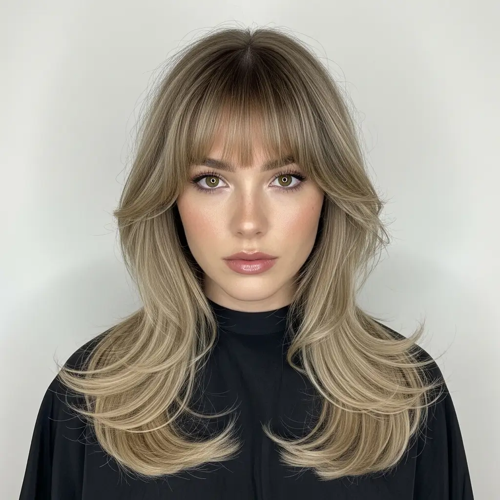 11. 70s Inspired Butterfly Haircut  Retro Feathered Layers Making a Comeback