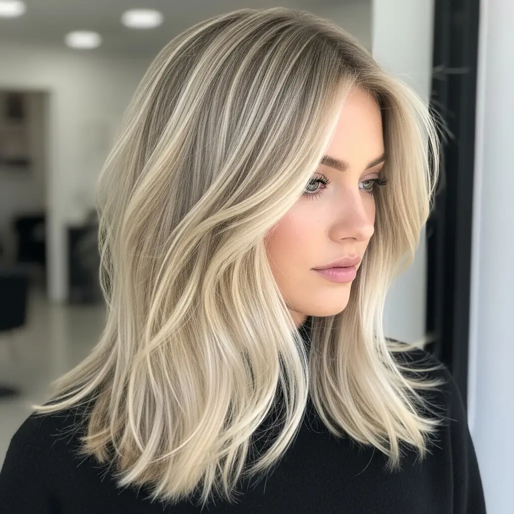 11. Ash Blonde Highlights