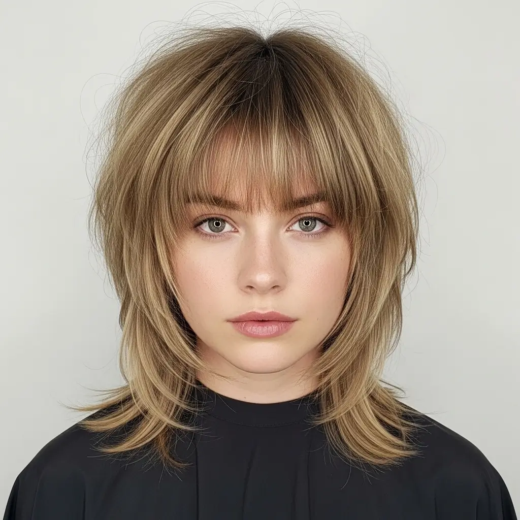 11. Collarbone Shag The Ideal Length for Maximum Volume