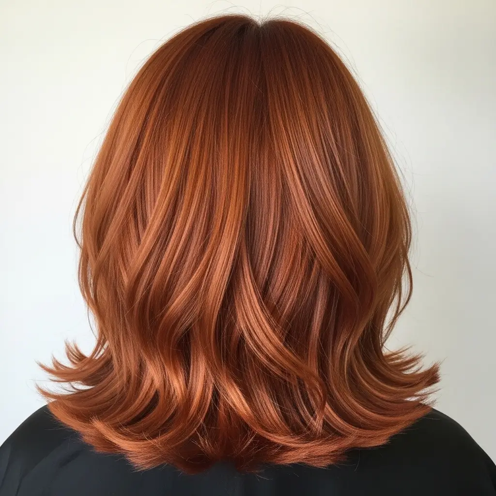 12. Copper Long Bob The Bold Color Trend Dominating 2026