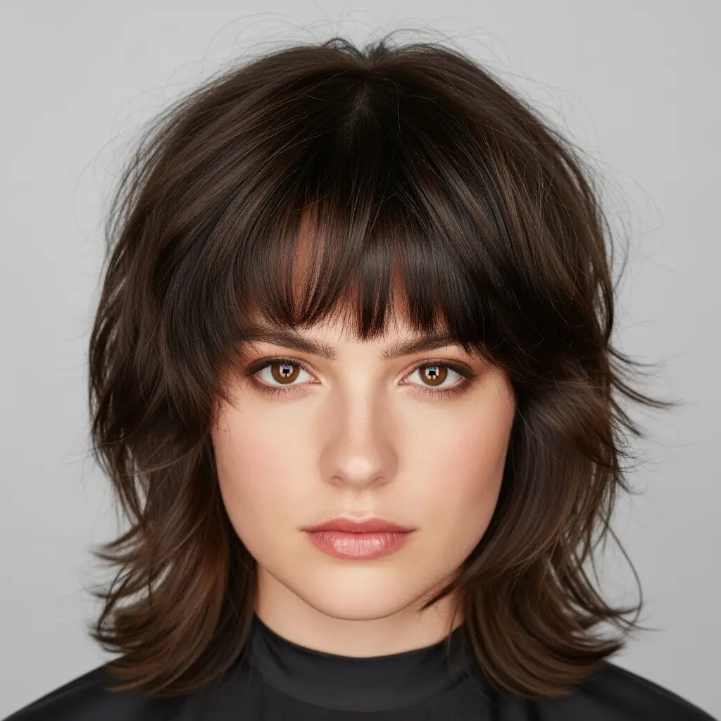 12. Face Framing Shag Layers That Highlight Your Best Features