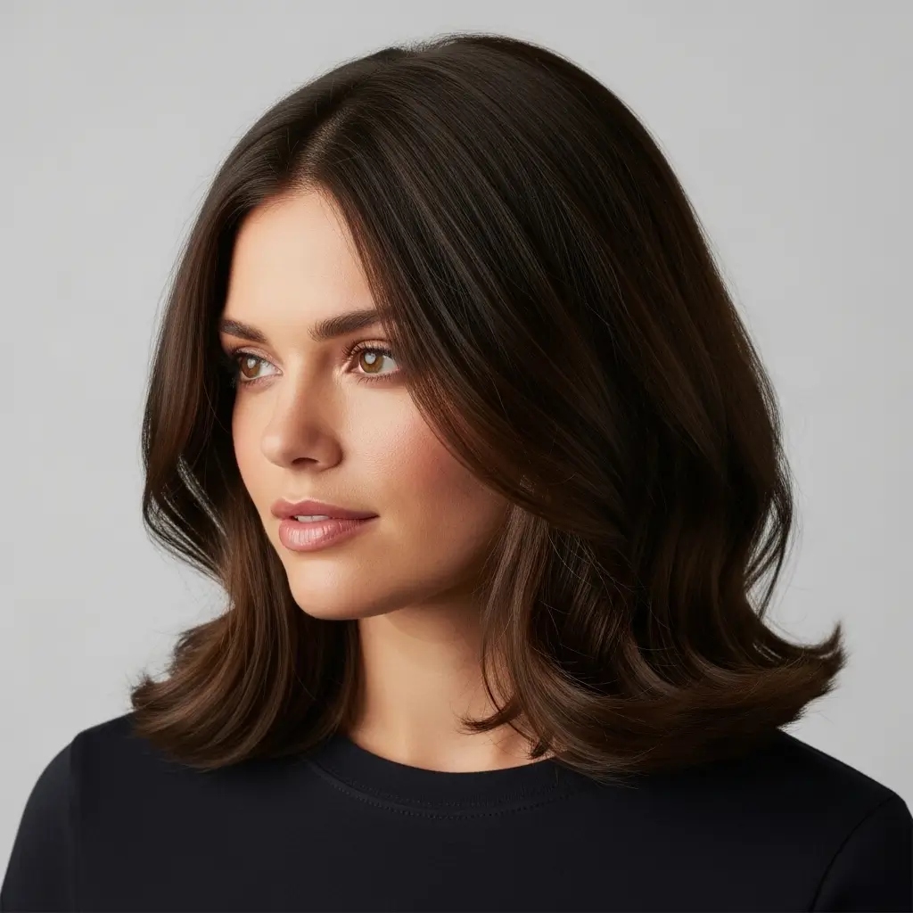 12. Walnut Brown Hair Color