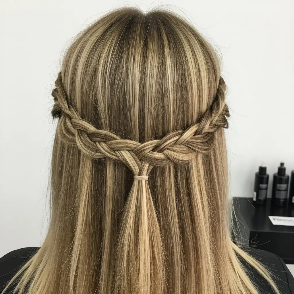 13. Peekaboo Blonde Highlights