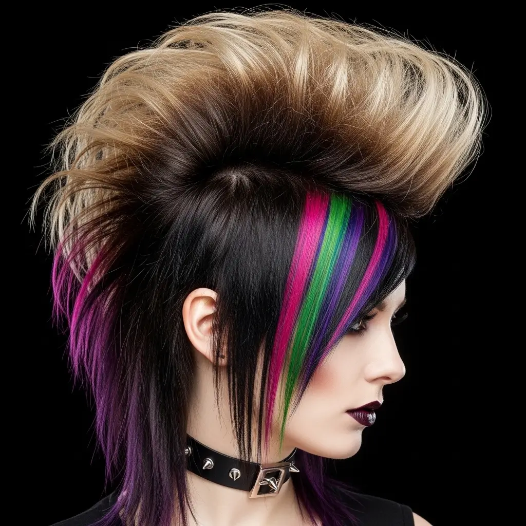 14. Scene Queen Emo Hair