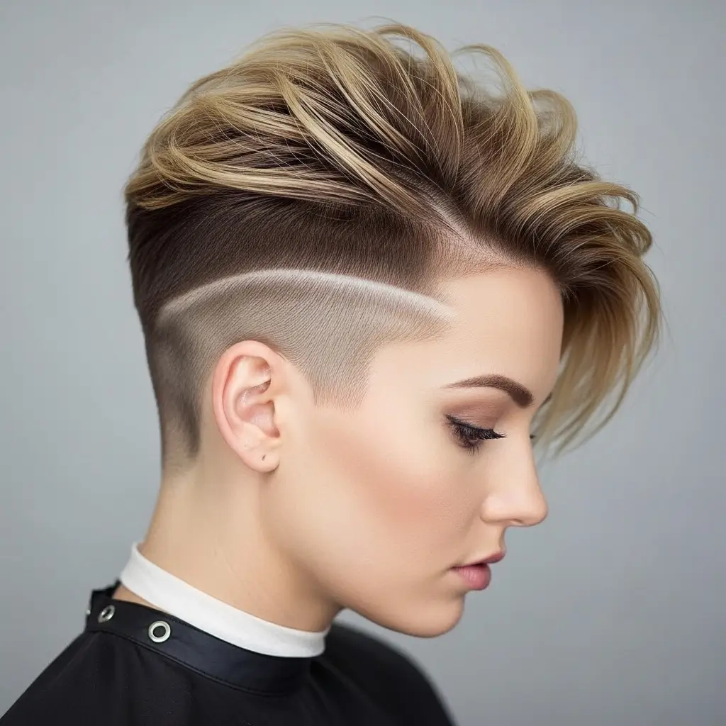 14. The Undercut Pixie