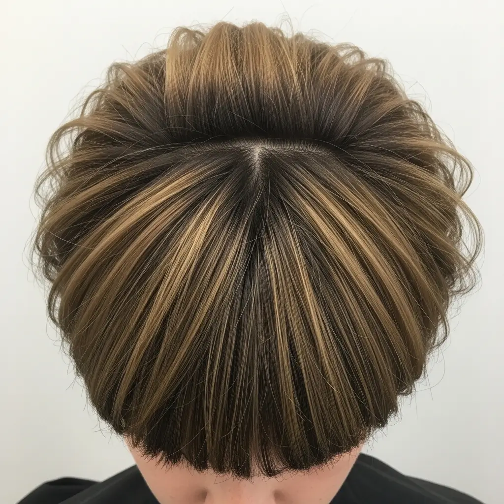 14. The Voluminous Crown Perm