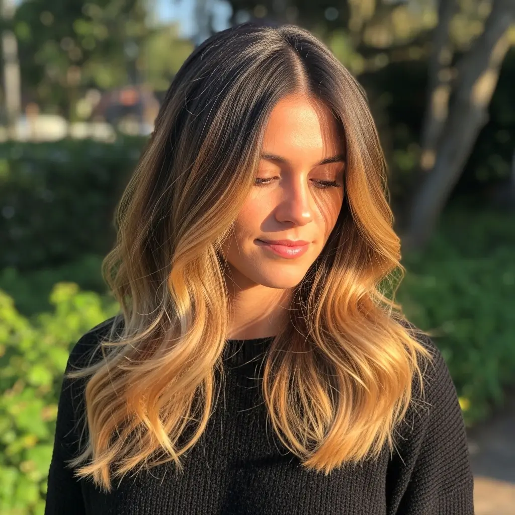 14. Toffee Balayage Hair
