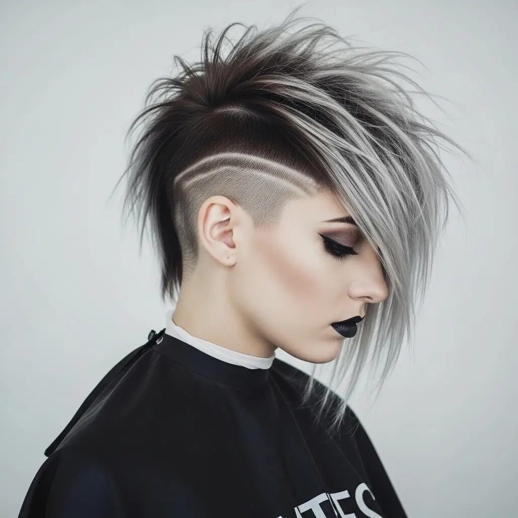 15. Emo Hair with Undercut