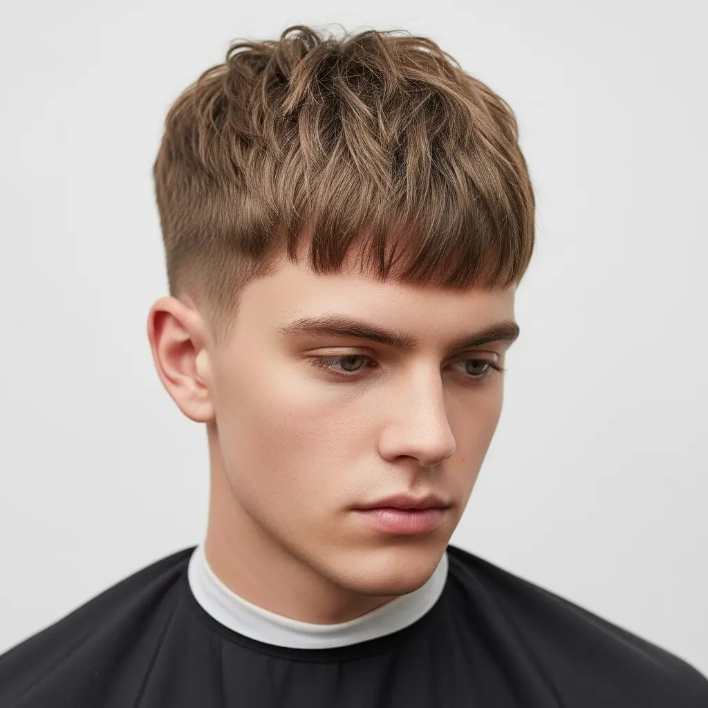 15. Short Textured Fringe  Effortless, Casual, and Universally Flattering