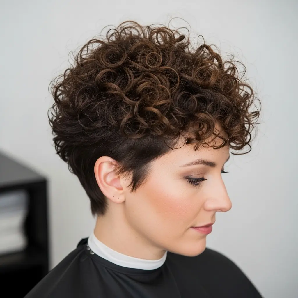 15. The Cropped Curly Bob
