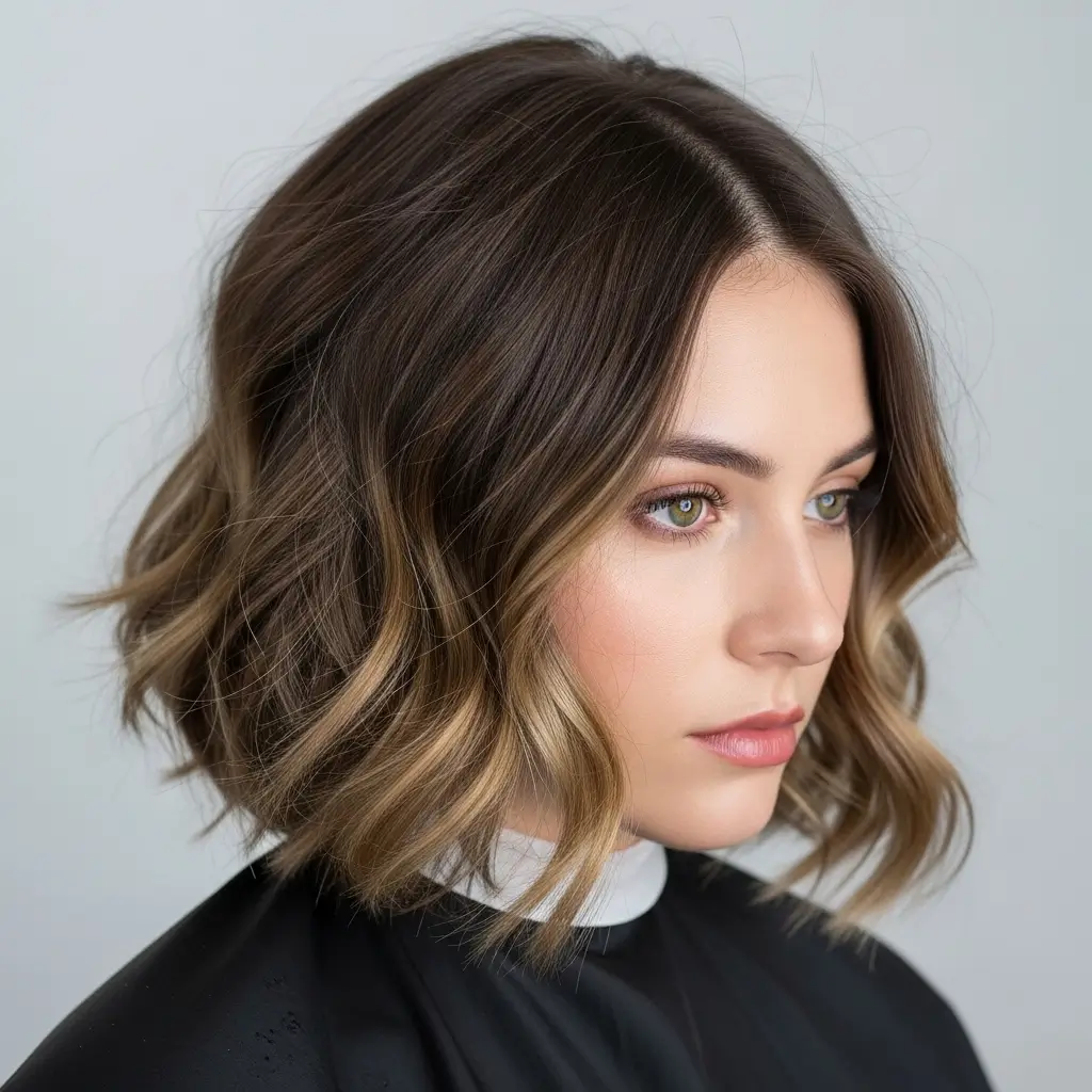 15. The Textured Bob Perm