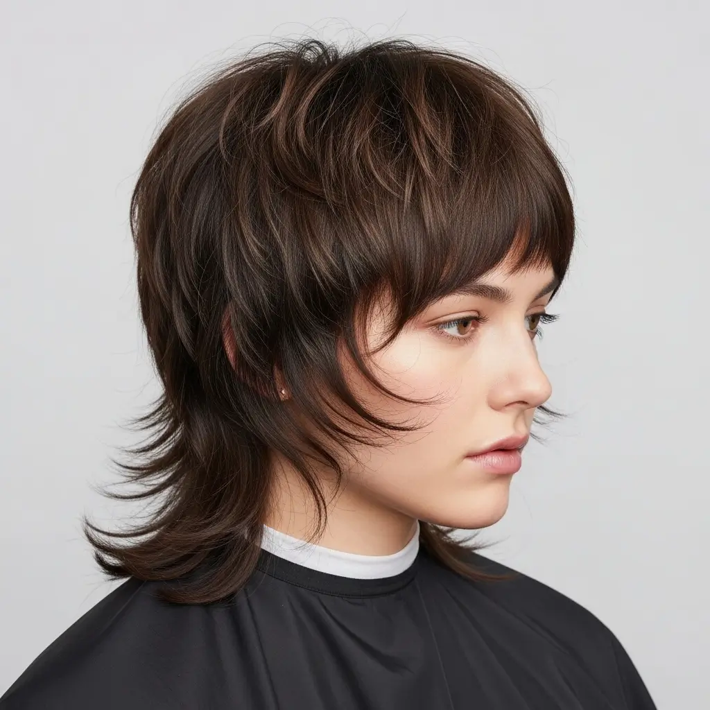 16. Asymmetrical Shag An Unexpected Twist on a Classic Cut