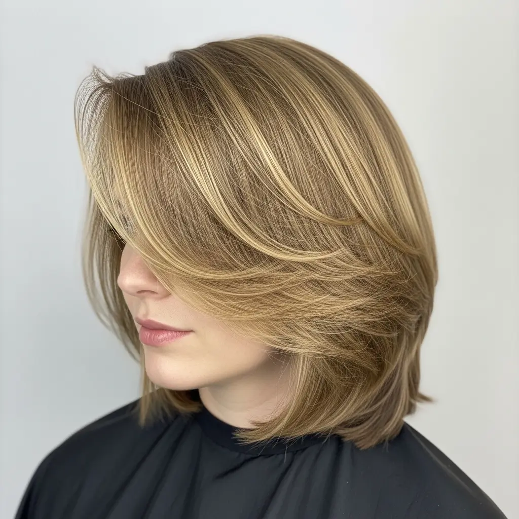 16. Side-Swept Layers A Simple Trick That Instantly Adds Fullness
