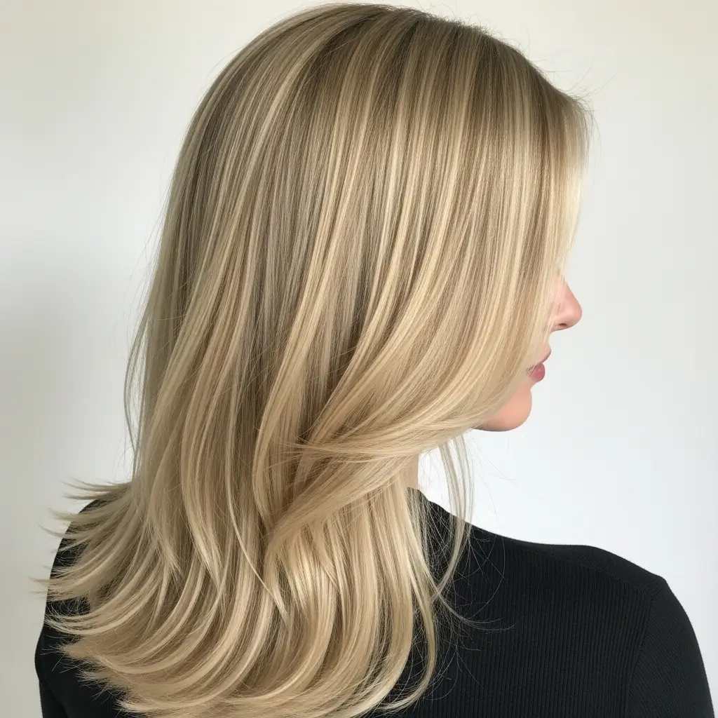 17. Butter Blonde Highlights