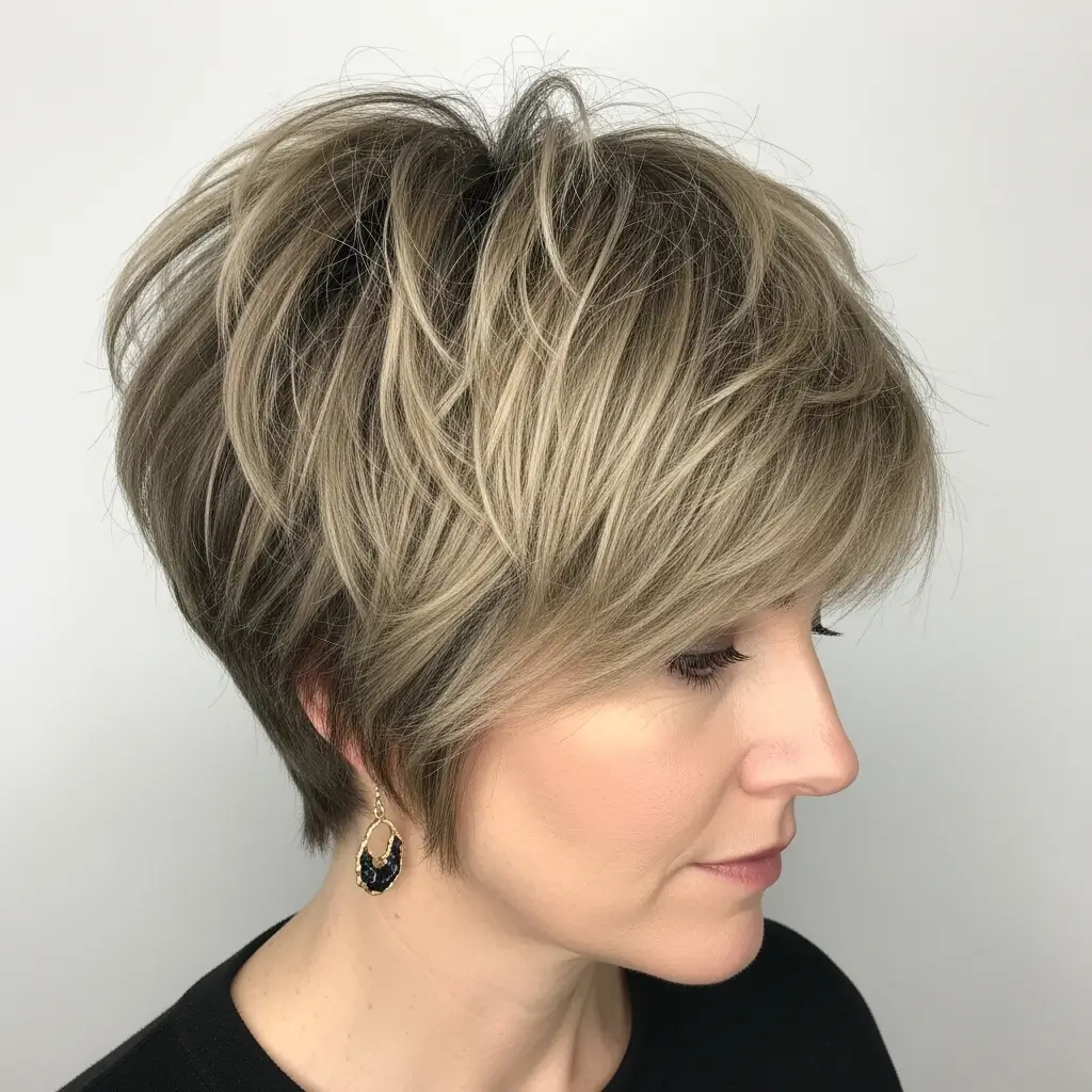 17. The Modern Shaggy Pixie