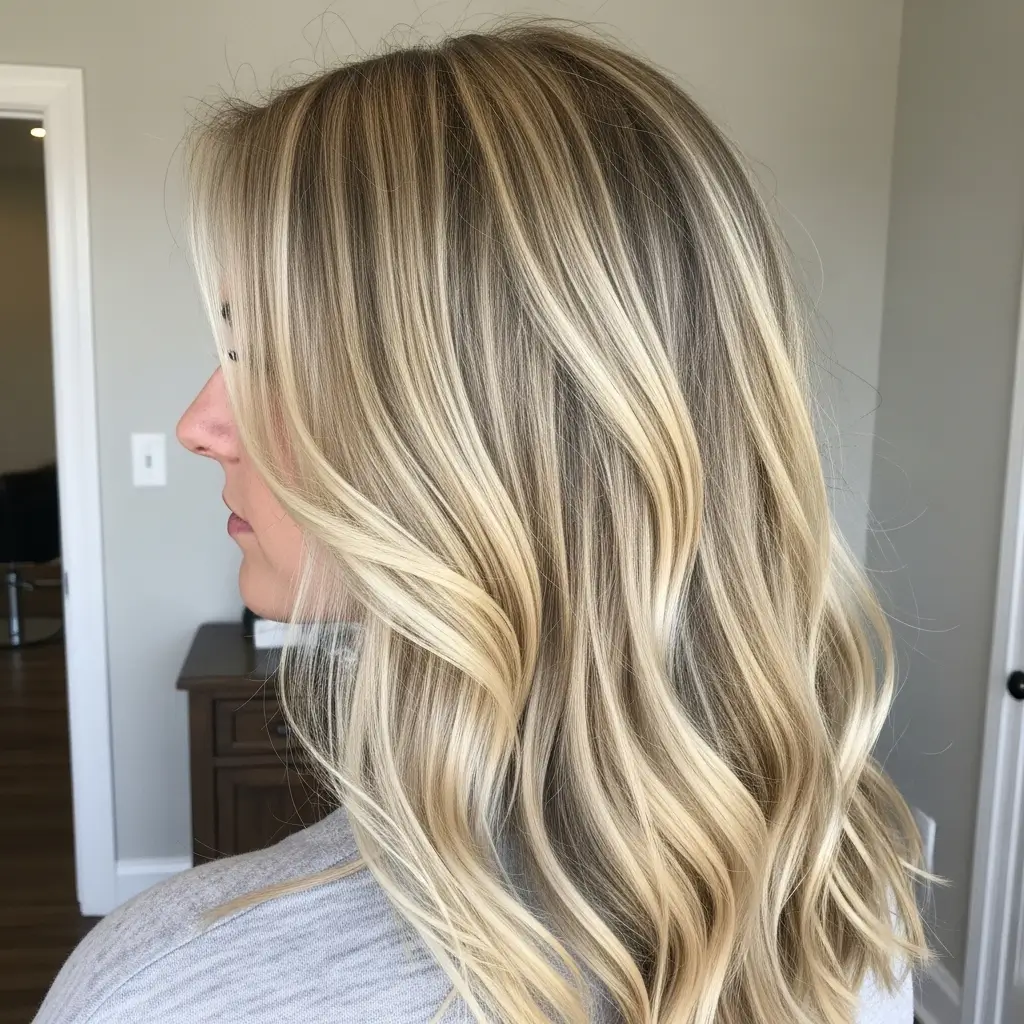 18. Beach Blonde Highlights