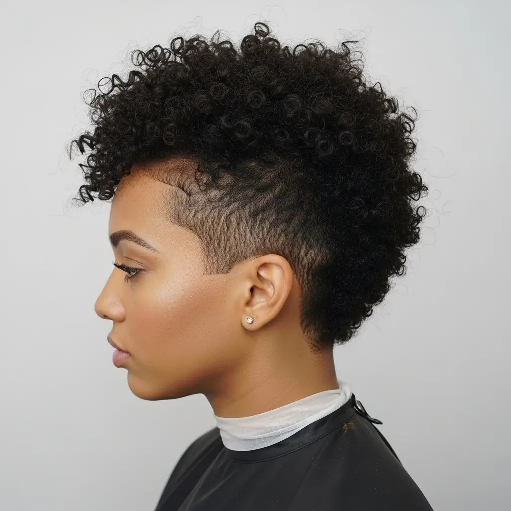 18. Coily Tapered Cut A Perfectly Sculpted Shape for Tight Curl Patterns