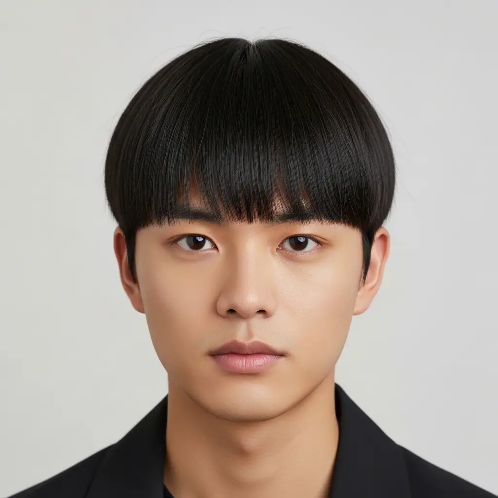 18. Fringe Hairstyle for Asian Men