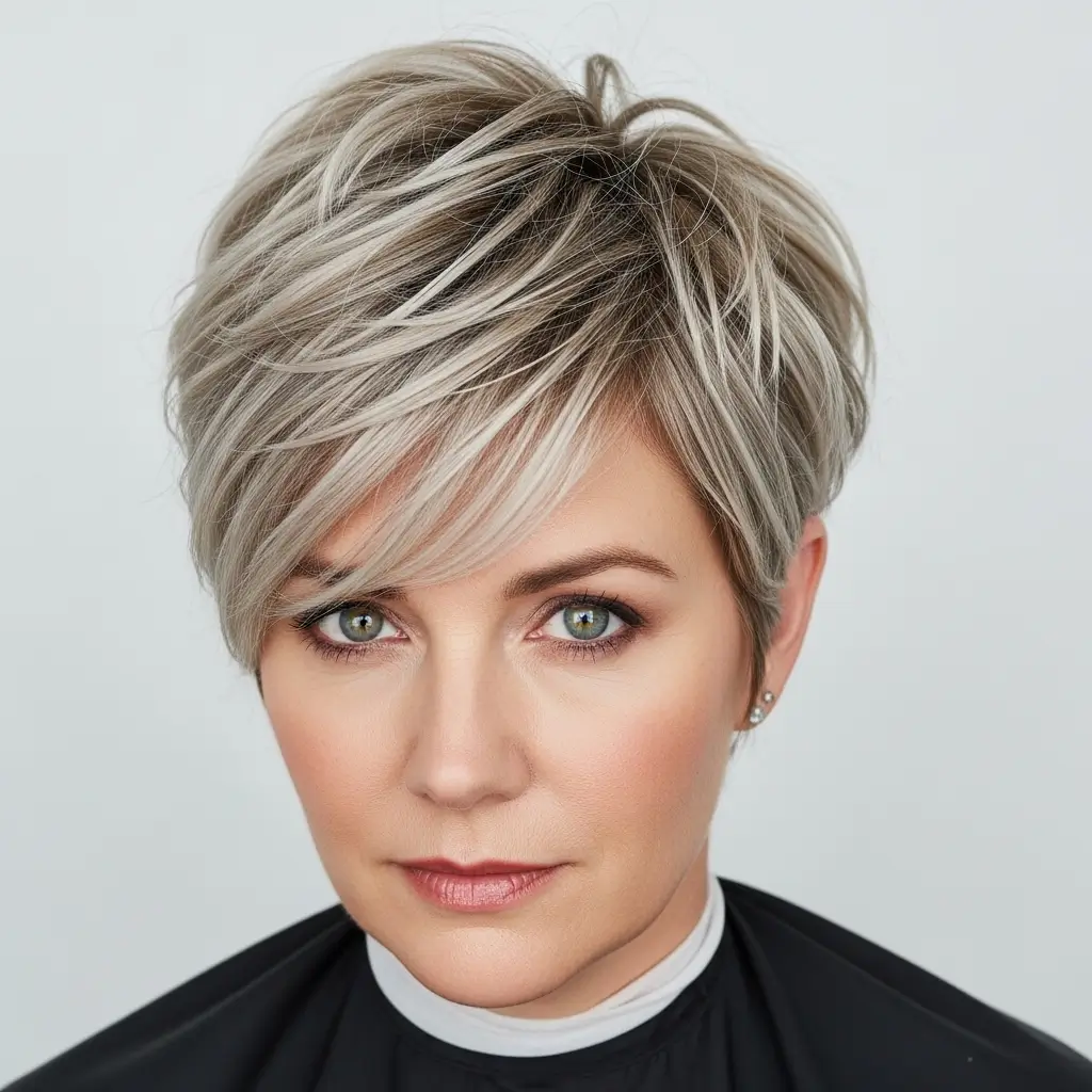 18. The Messy Textured Pixie