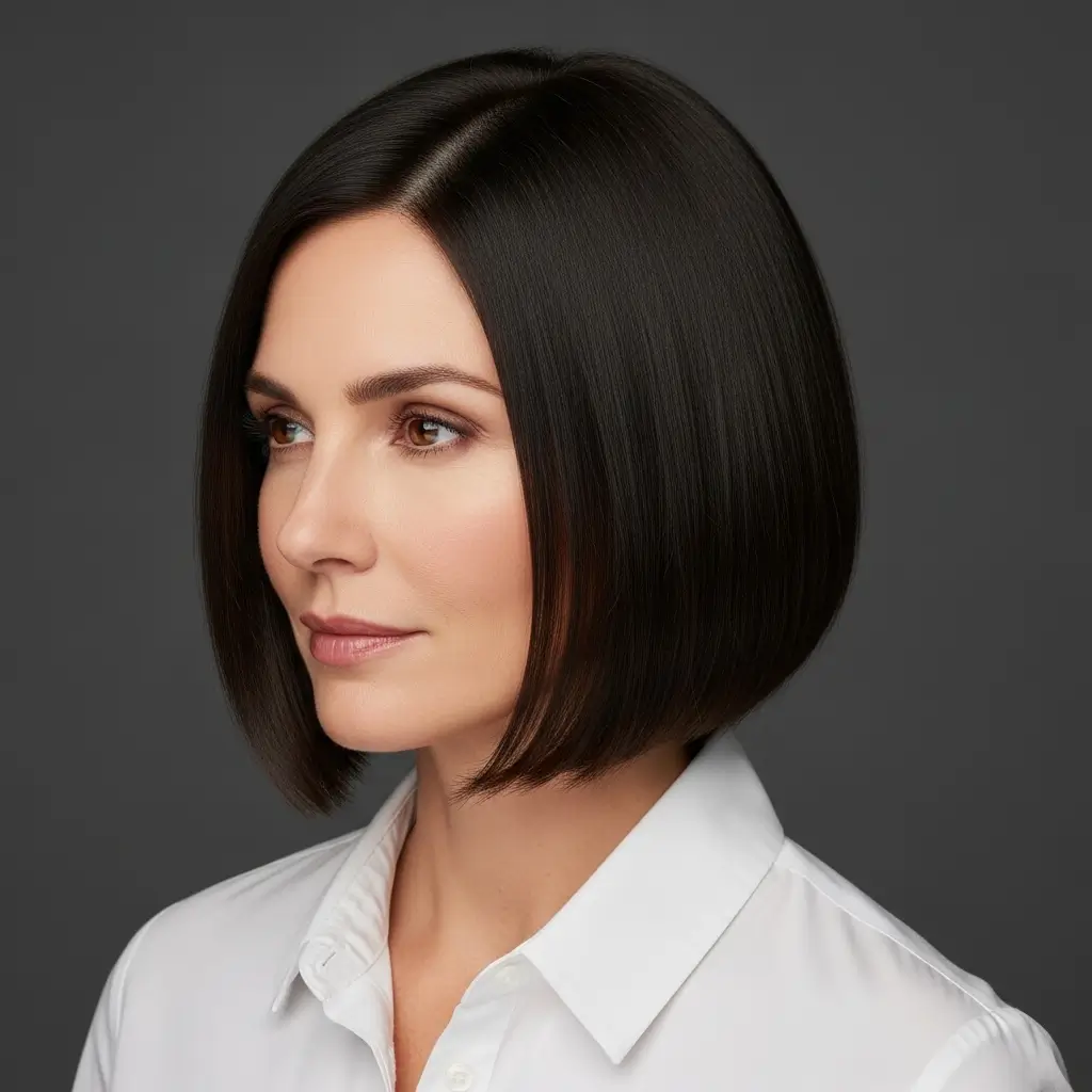 18. The Sleek Chin Length Bob