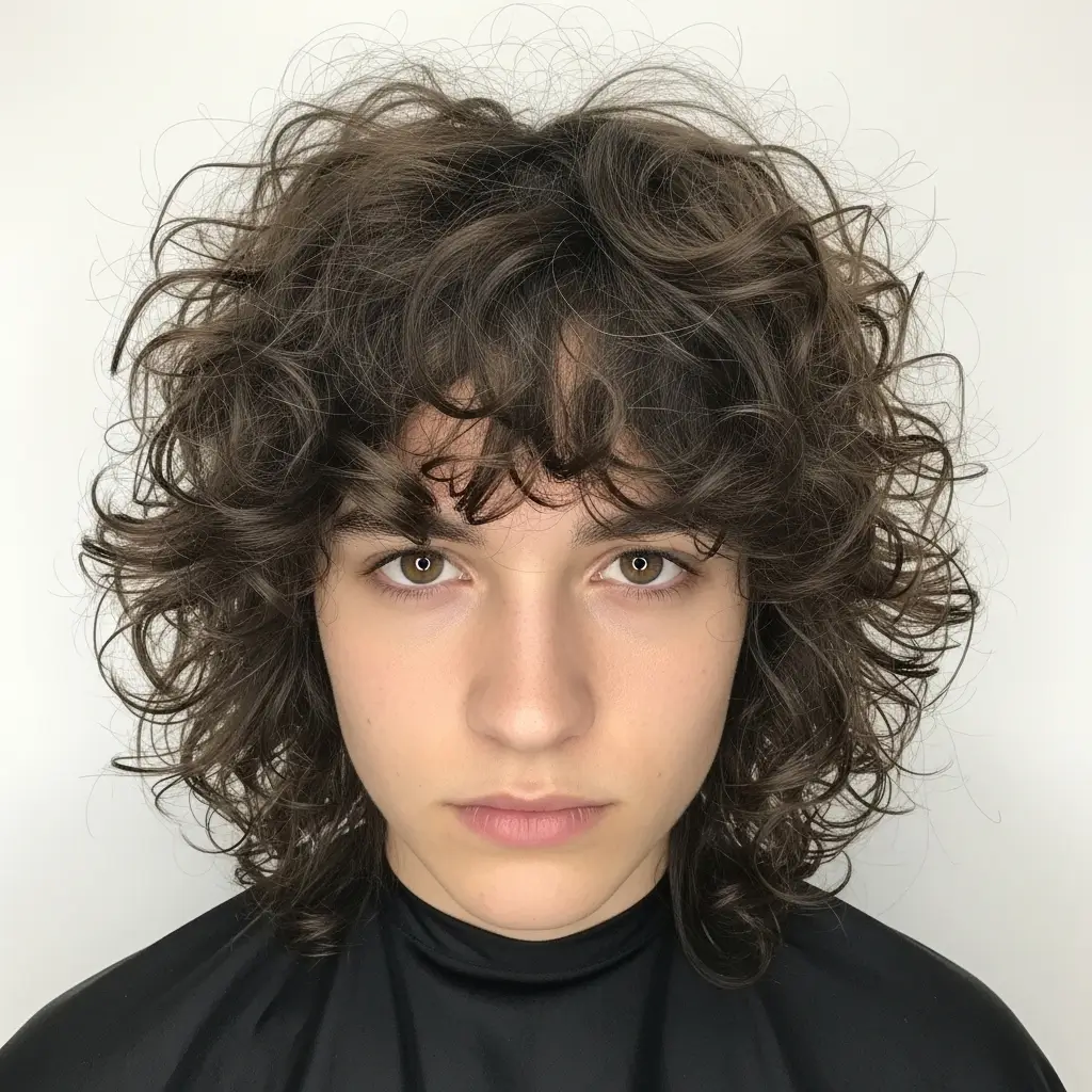 19. The Curly Shag Perm