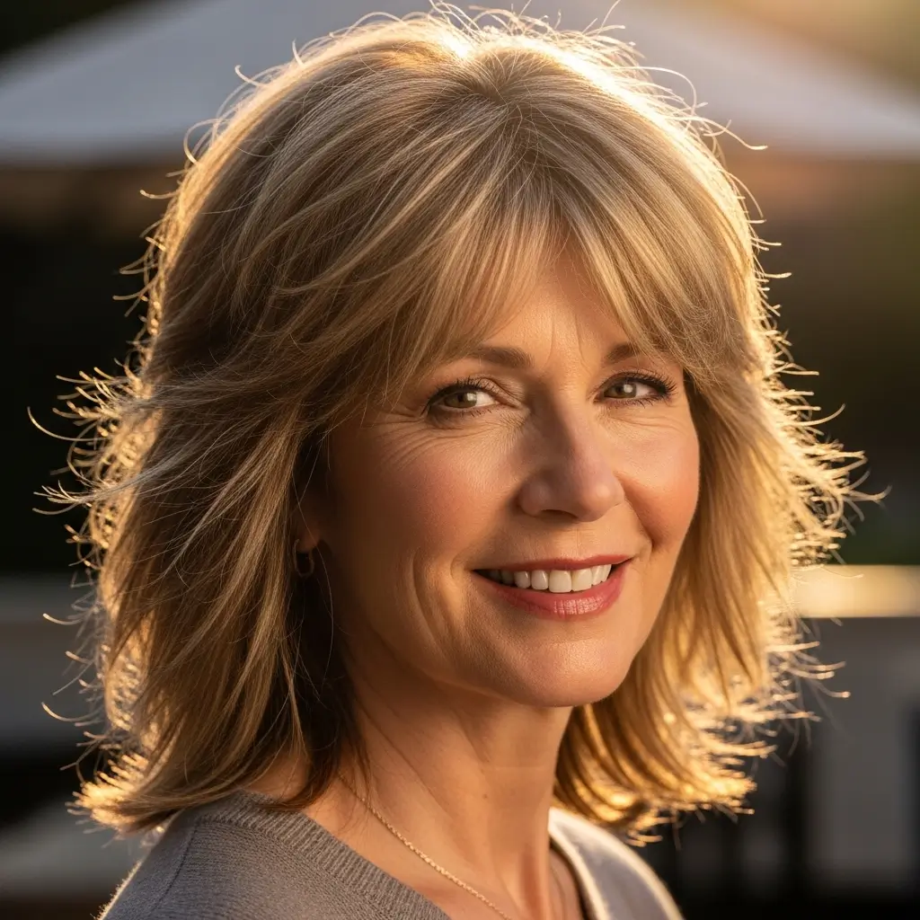 2. The Modern Shag Cut