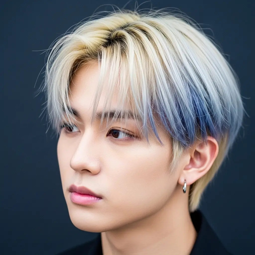 20. Bleached or Colored Asian Hair