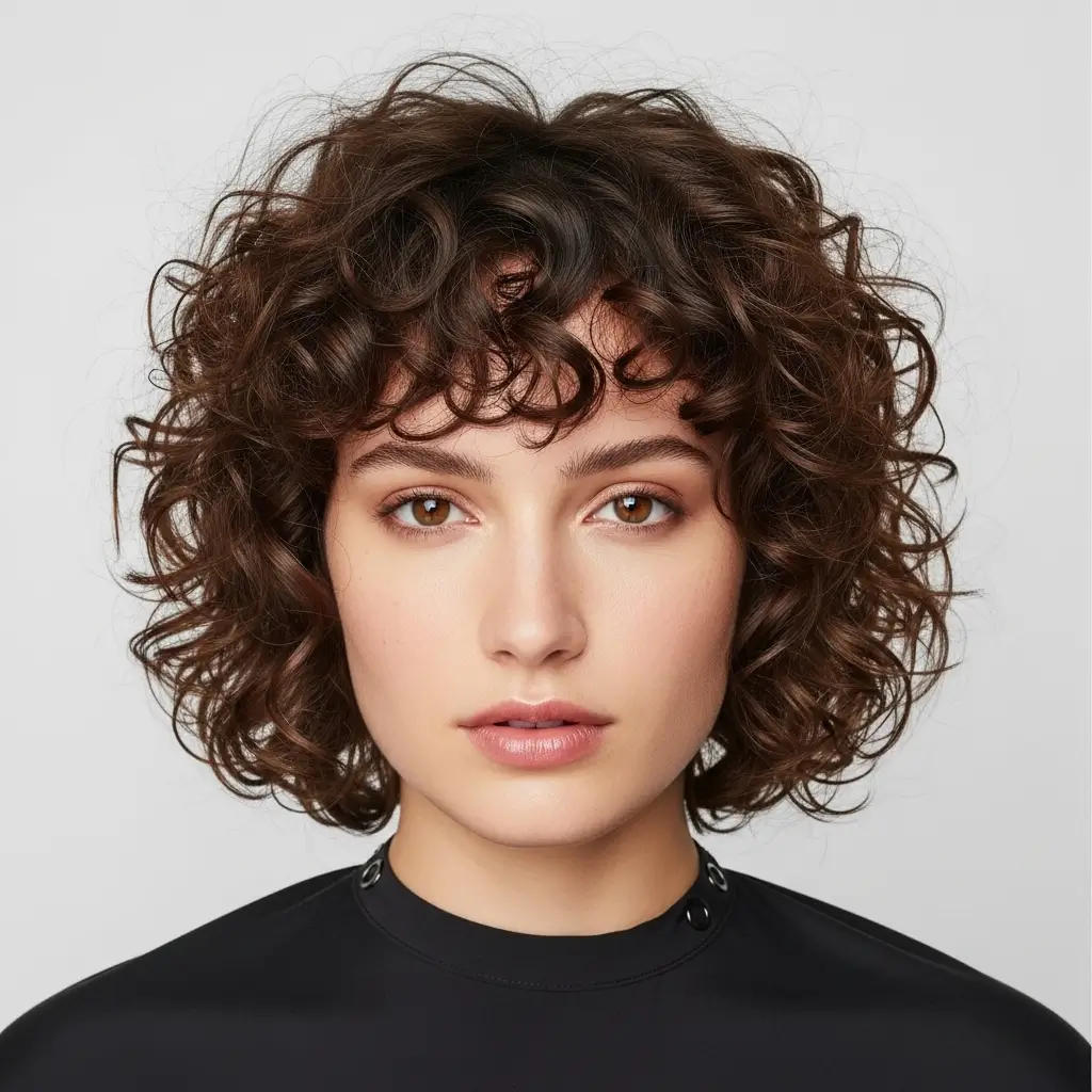 20. Lived-In Curly Bob Effortless Beauty That Gets Better Every Single Day