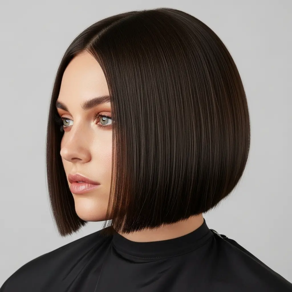 3. Blunt Medium Bob Sharp Precision That Makes a Powerful Statement