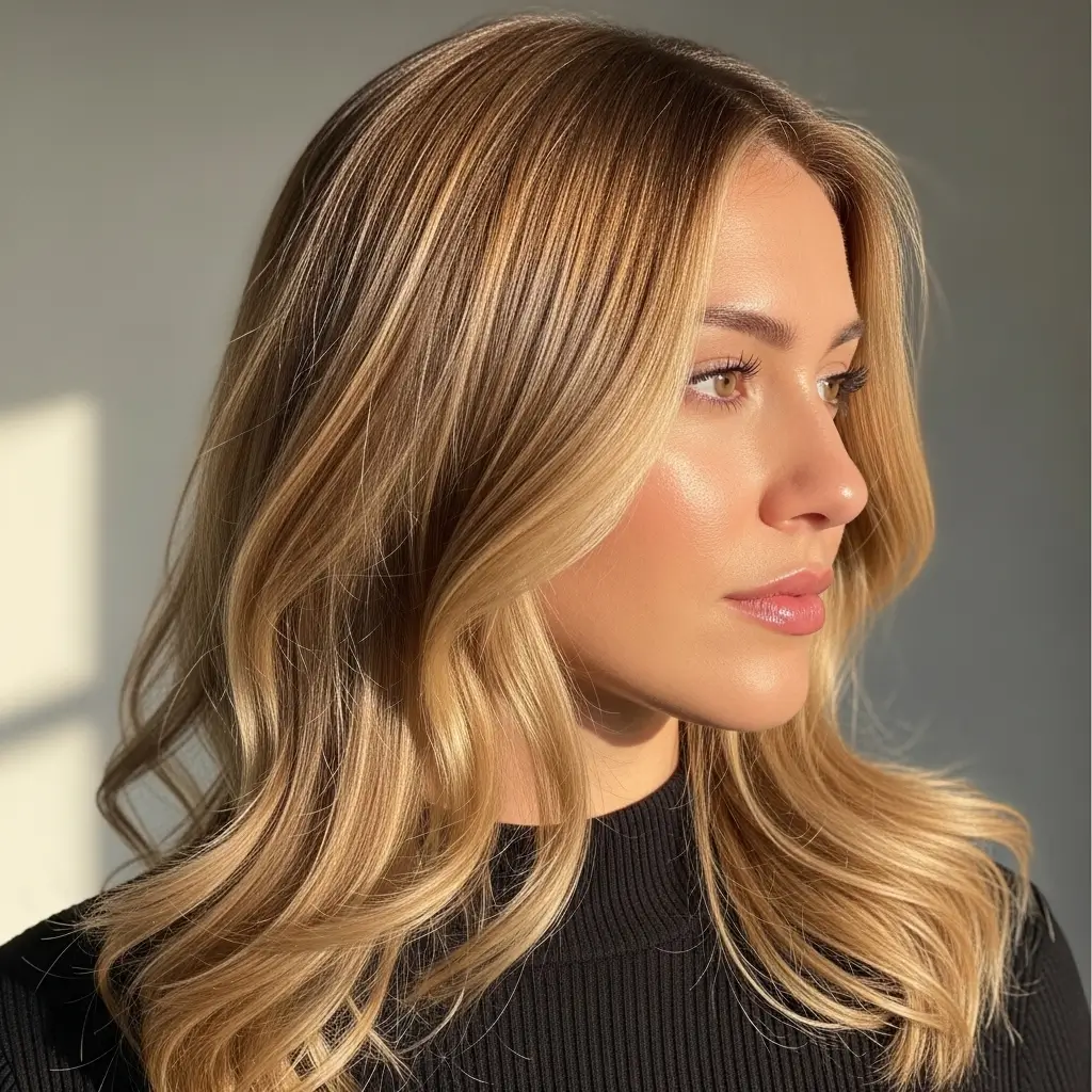3. Honey Blonde Highlights