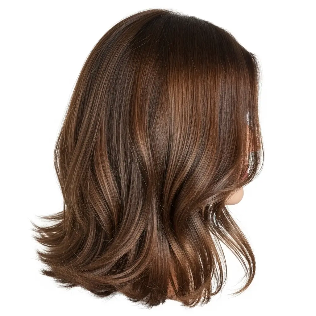 4. Mocha Brown Hair Color