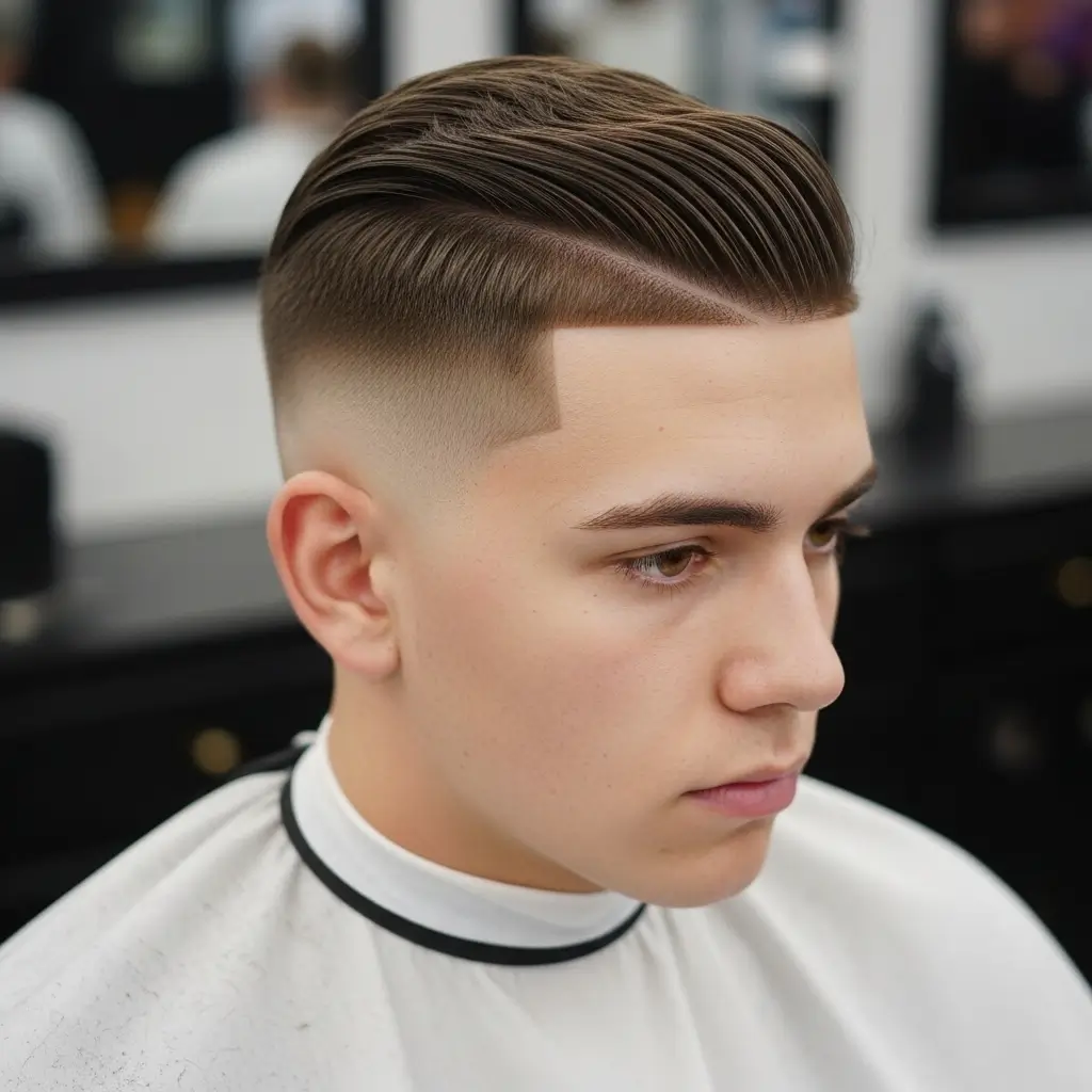 4. Taper Fade With Side Part  Classic Gentleman Meets Modern Edge