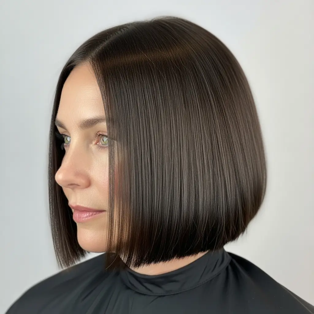 4. The Blunt Mid Length Cut