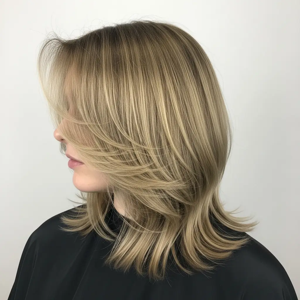 5. Layered Long Bob Movement and Volume in Every Single Strand