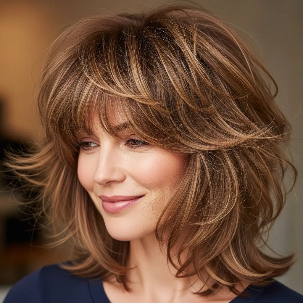 5. Shag Haircut Textured Layers That Transform Fine Hair