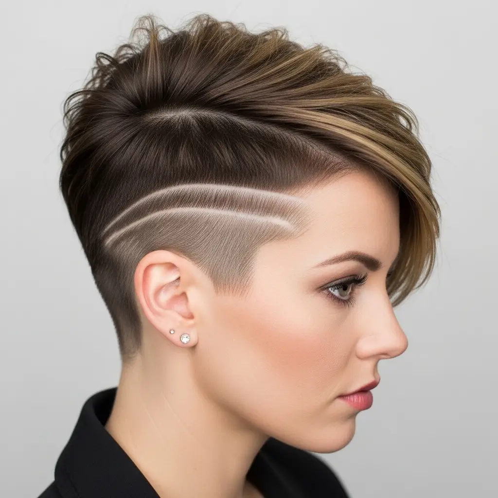 5. The Bold Pixie with Undercut