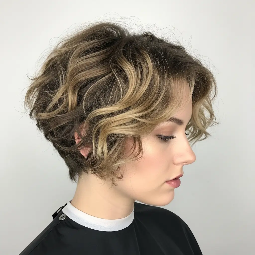 5. Wavy Pixie Cut The Perfect Short Style for Loose Natural Waves