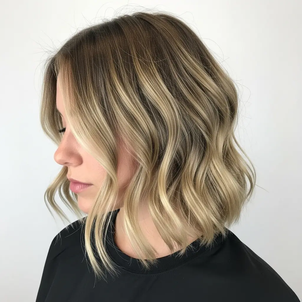 6. Beach Waves Bob Casual Volume With a Relaxed Vibe